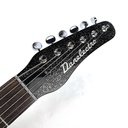 Danelectro 56 Baritone, Black Metal Flake
