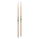 ProMark Classic Forward 5A Raw Hickory Drumstick, Oval Wood Tip