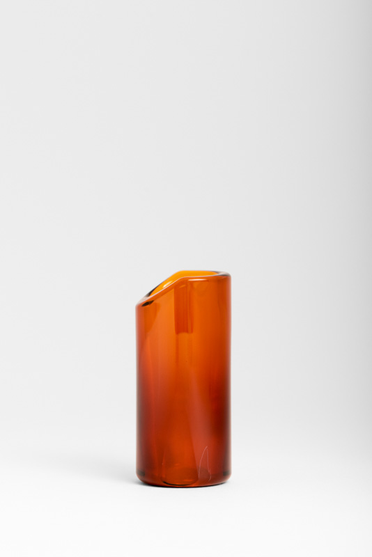The Rock Slide, Medium Glass, Amber