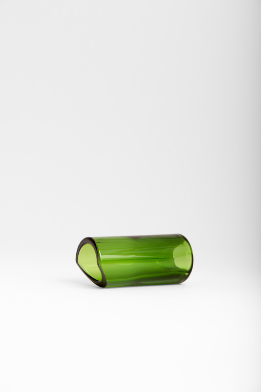The Rock Slide, Medium Glass, Green
