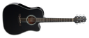 Takamine GD30CE Dreadnaught Cutaway Acoustic Electric, Black