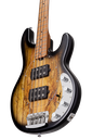 Sterling by Music Man StingRay 5 HH RAY35HH Spalted Maple, Natural Burst Satin