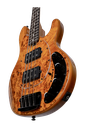 Sterling by Music Man StingRay HH RAY34HH Poplar Burl, Amber