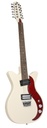 Danelectro 59X 12-String Electric Guitar, Vintage Cream