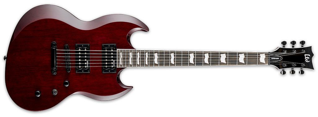 ESP Ltd Viper-256, See-Thru Black Cherry