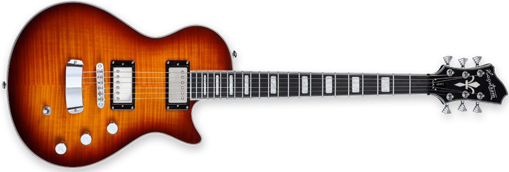 Hagstrom Ultra Max Electric Guitar, Golden Eagle Burst Gloss