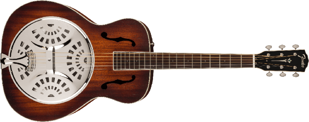Fender PR-180E Resonator, Walnut Fingerboard, Aged Cognac Burst