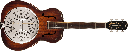 Fender PR-180E Resonator, Walnut Fingerboard, Aged Cognac Burst