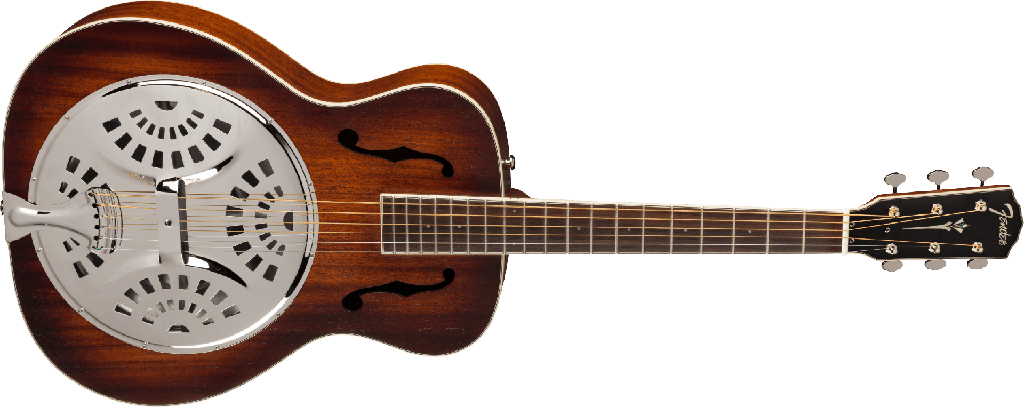 Fender PR-180E Resonator, Walnut Fingerboard, Aged Cognac Burst