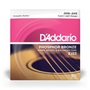 D'Addario EJ23 9-45 Super Light, Phosphor Bronze Acoustic Guitar Strings