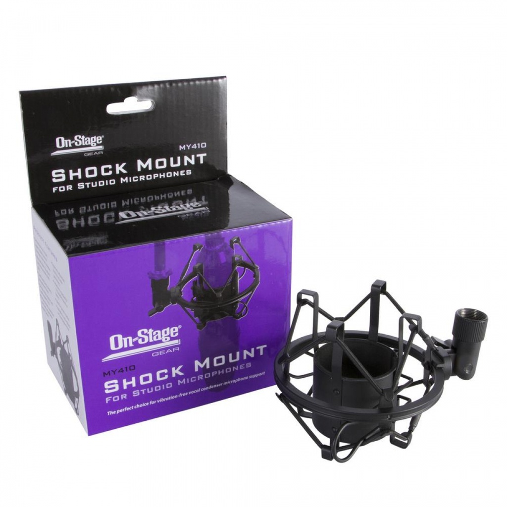 On-Stage Stands Shock Mount for Studio Mics (42 mm–48 mm)