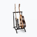 On-Stage Stands Three-Space Foldable Multi-Guitar Rack