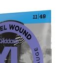 D'Addario XL Nickel Wound Strings, 11-49 Medium, EXL115