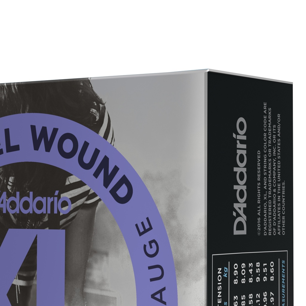 D'Addario XL Nickel Wound Strings, 11-49 Medium, EXL115-10P, 10 Pack