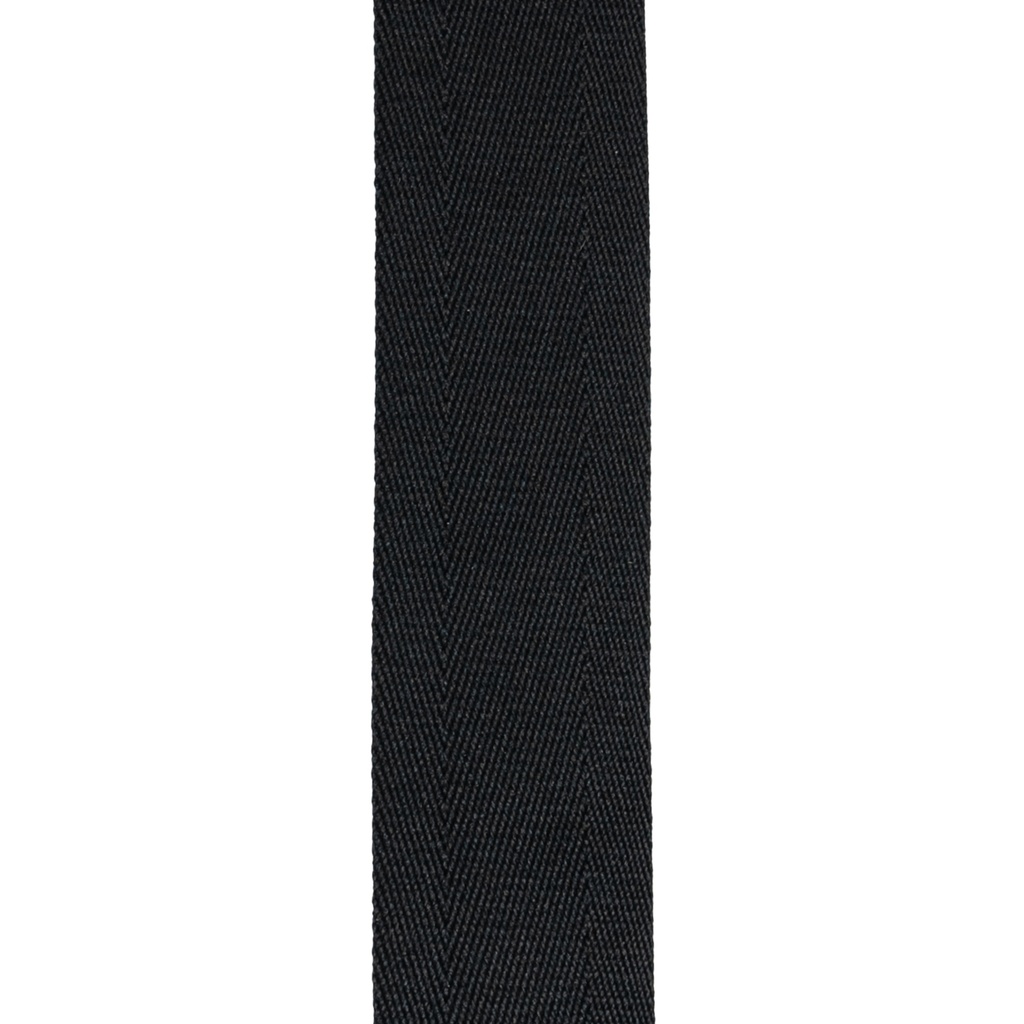 D'Addario Eco-Comfort Basic Woven Guitar Strap, Black