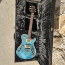 Knaggs Influence Chena, T2 Maple Top, Turquoise Gloss