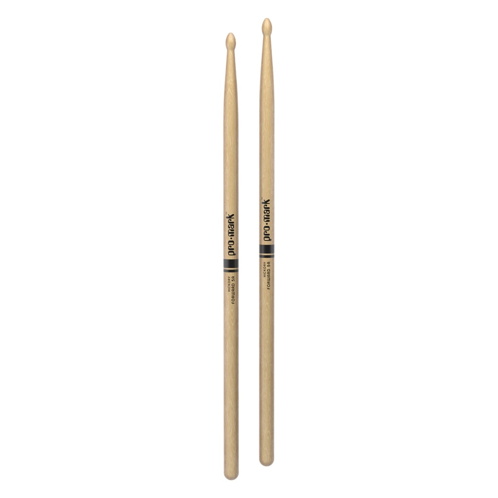 ProMark Classic Forward 5A Hickory Drumstick, Oval Wood Tip