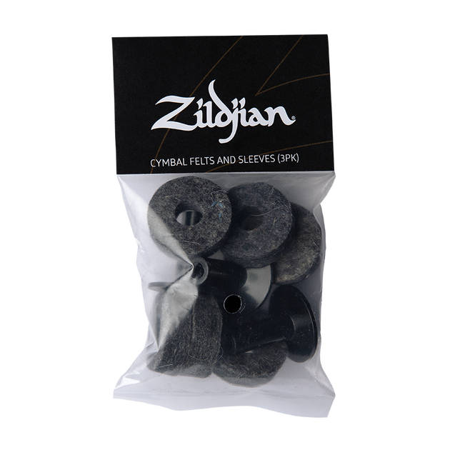 Zildjian Cymbal Felt and Sleeves, 3 Pack
