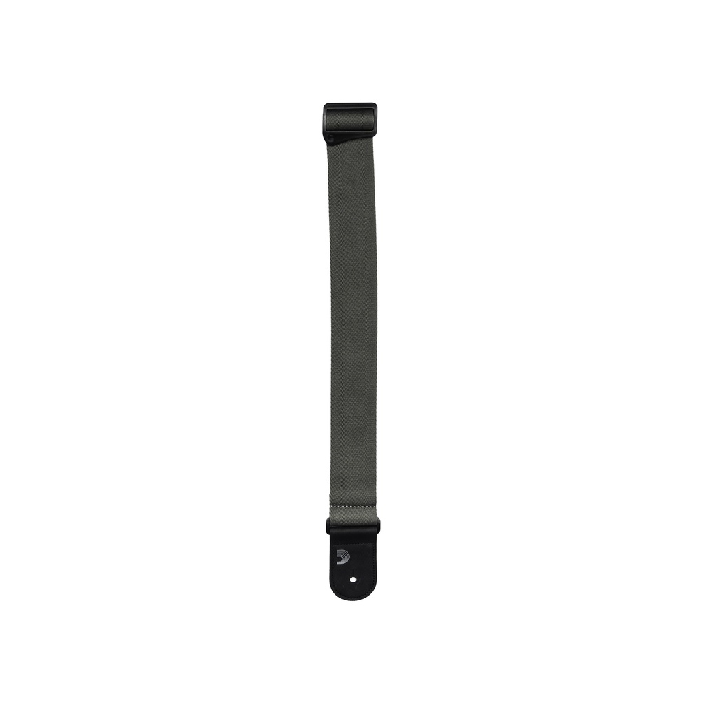 D'Addario Eco-Comfort Basic Woven Guitar Strap, Gray