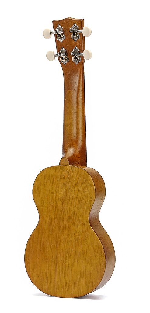 Mahalo MK1-PWTBR Kahiko Plus Soprano Ukulele, Wide Neck