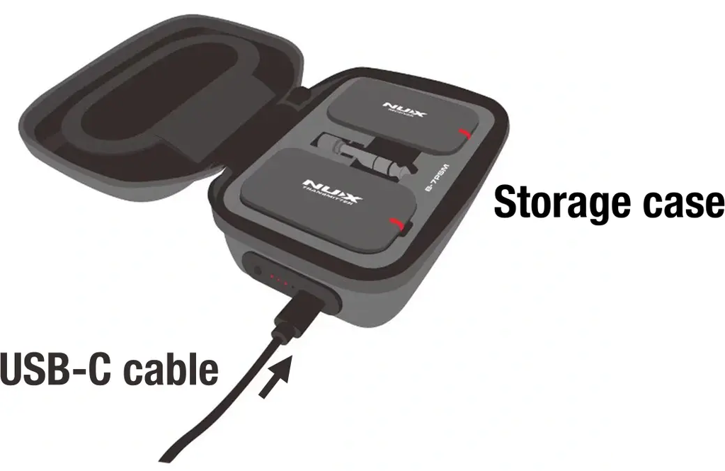 NUX B-7PSM 5.8 GHz Wireless In-Ear Monitoring System
