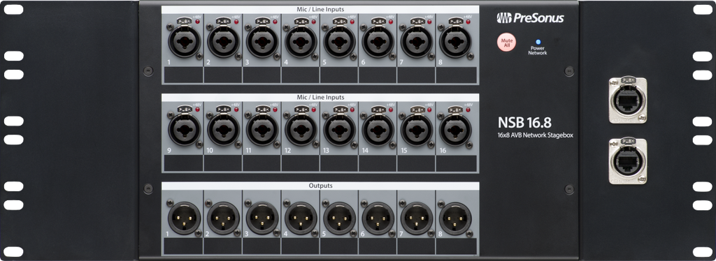 PreSonus NSB 16.8 AVB Networked Stage Box