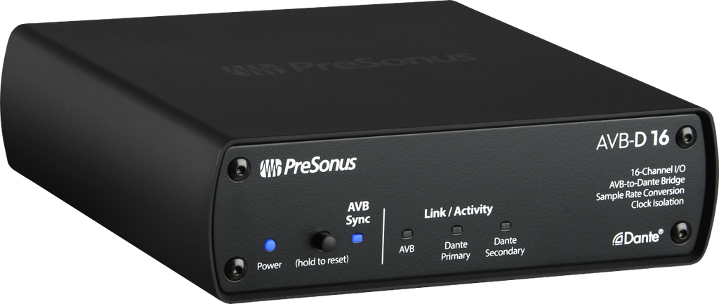 Presonus AVB-D16 16ch AVB to Dante Bridge