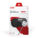 EQ Black Nylon Bass Drum Double Patch