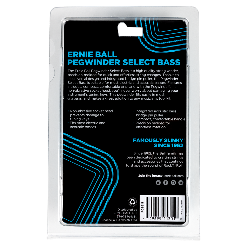 Ernie Ball Pegwinder Select Bass