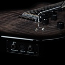 Godin xtSA Leaftop, Trans Black