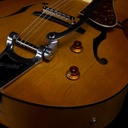 Godin 5th Avenue Jumbo PRail Harvest Gold
