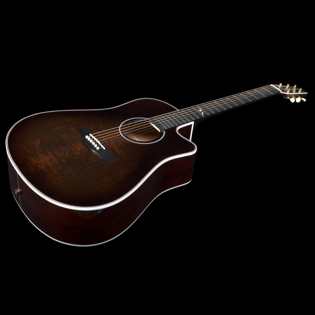 Seagull Artist Peppino Signature CW, Bourbon Burst