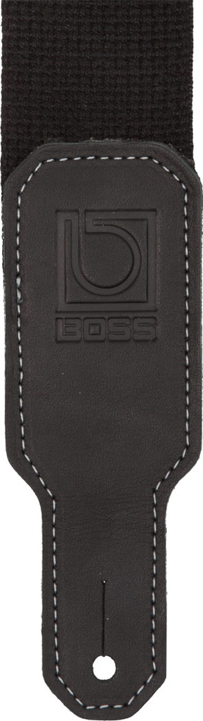 Boss BSC-20 Cotton Guitar Strap, Black