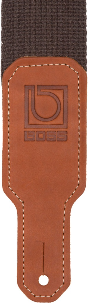 Boss BSC-20 Cotton Guitar Strap, Brown