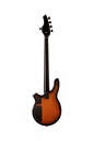 Music Man Bongo 5 HH 5-string Bass, Harvest Orange