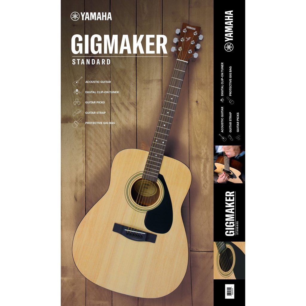 Yamaha Gigmaker Standard Acoustic Guitar Starter Pack