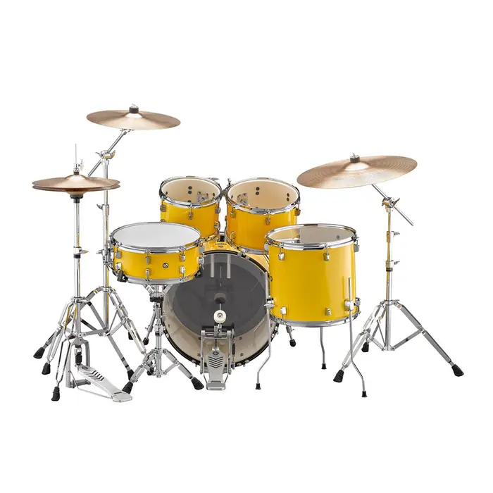 Yamaha RDP0F56W Rydeen Drum Kit with 20" Bass and Hardware, Mellow Yellow