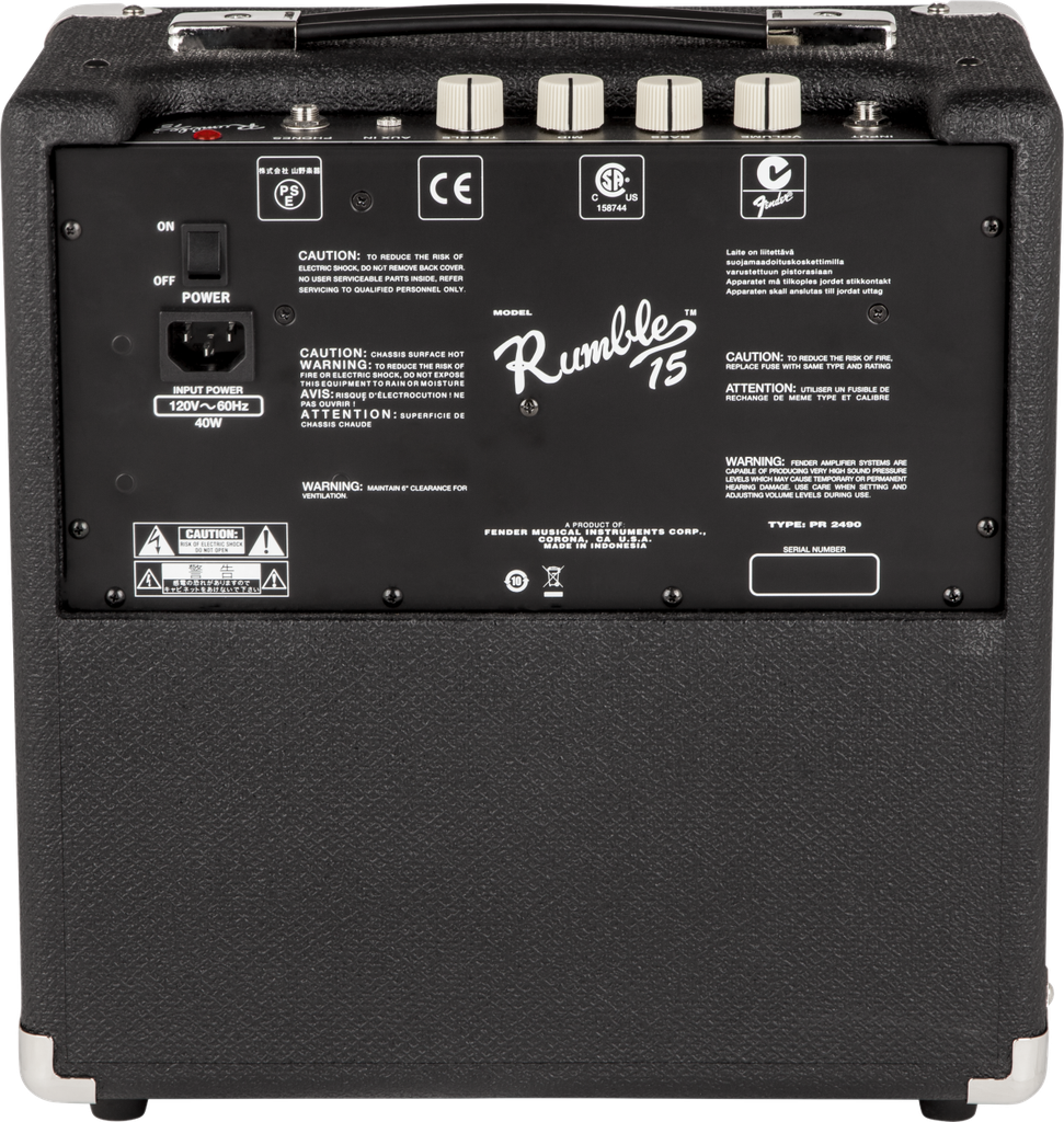 Fender Rumble 15 Bass Combo