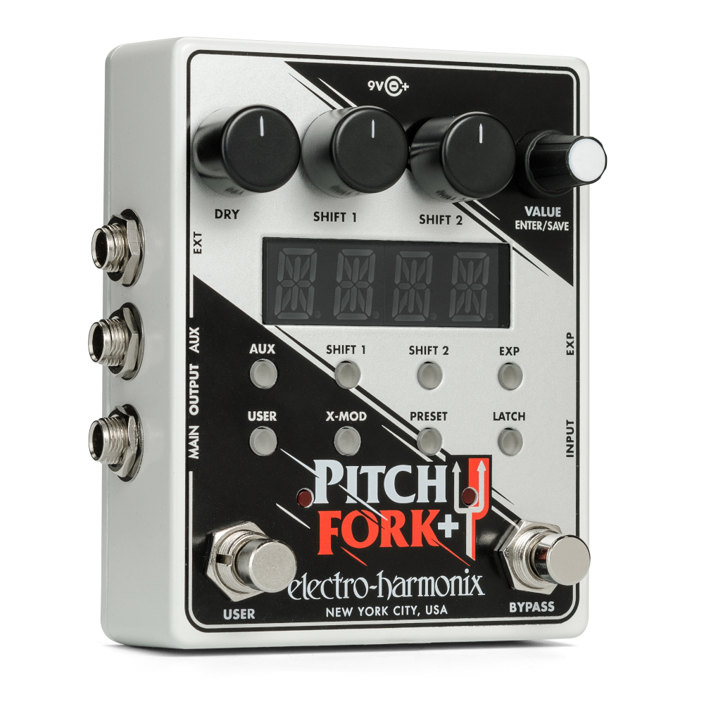 Electro-Harmonix Pitch Fork Plus Polyphonic Pitch Shifter/Harmonizer