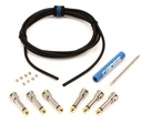 Boss BCK-6 Pedalboard Cable Kit, 6 Connectors, 6ft Cable