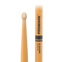 ProMark Rebound 5B ActiveGrip Clear Hickory Drumstick, Acorn Wood Tip