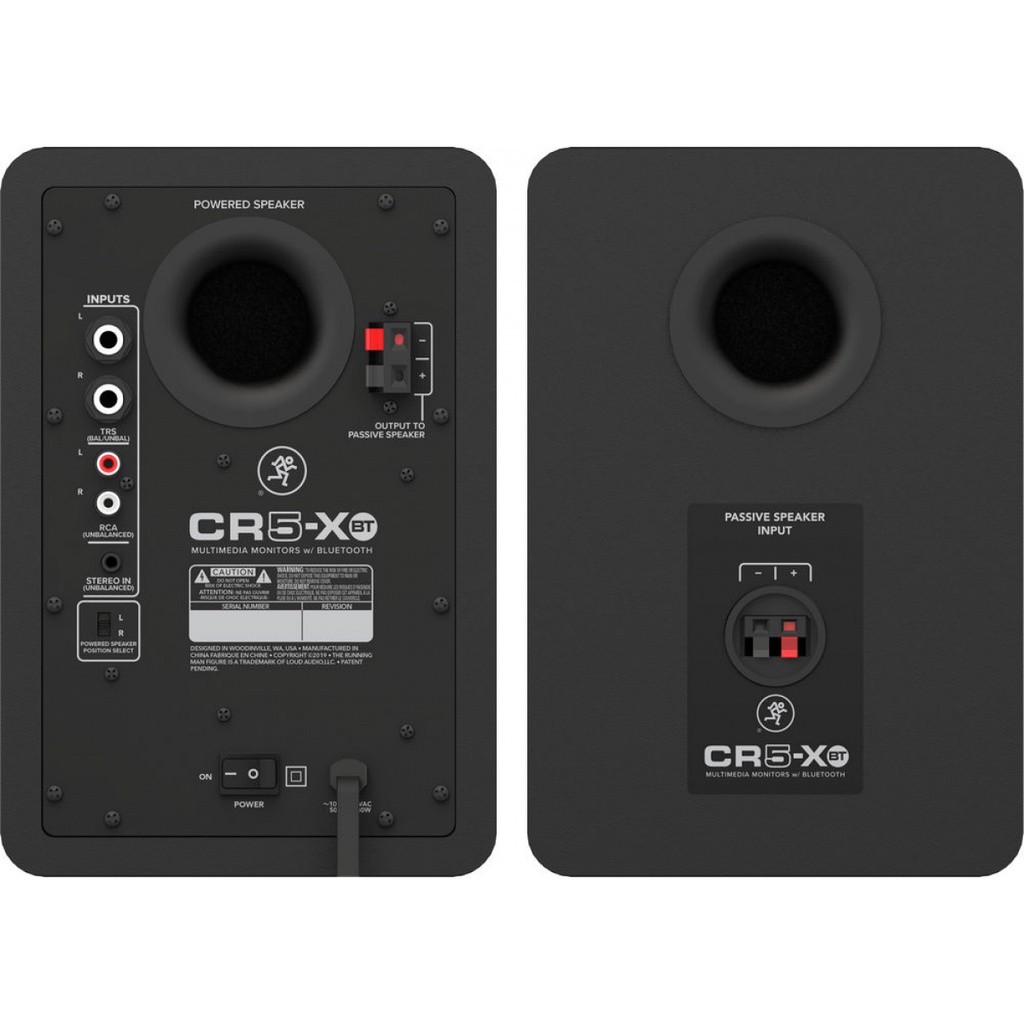 Mackie CR5-XBT Studio Monitor Pair with Bluetooth