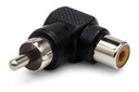 Hosa GRA-259 Right-angle Adapters RCA to Same