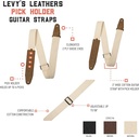Levy's 2" Cotton Pick Holder Strap, Brown