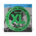 D'Addario 08-38 Extra Super Light, XL Nickel Electric Guitar Strings