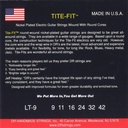 DR LT-9 Tite-Fit Electric Guitar Strings, 9-42