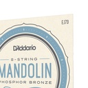 D'Addario EJ73 Mandolin Strings, Phosphor Bronze, Light, 10-38