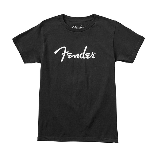 Fender Spaghetti Logo T-Shirt, Black, Large