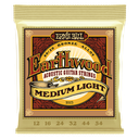 Ernie Ball Earthwood Medium Light 80/20 Bronze Acoustic Guitar Strings - 12-54 Gauge