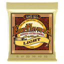 Ernie Ball Earthwood Light 80/20 Bronze Acoustic Guitar Strings - 11-52 Gauge